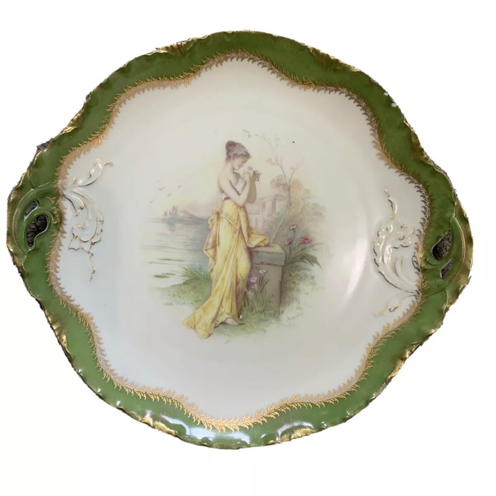 Antique Rosenthal RC Versailles Bavaria Cabinet Plate